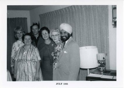 Group Photo (Hari Singh Everest Appears on the Right), CA, July 1965.  Courtesy of the Everest Family.