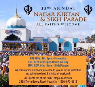 Yuba City Sikh Parade Open House.  Courtesy of the Kang Family.