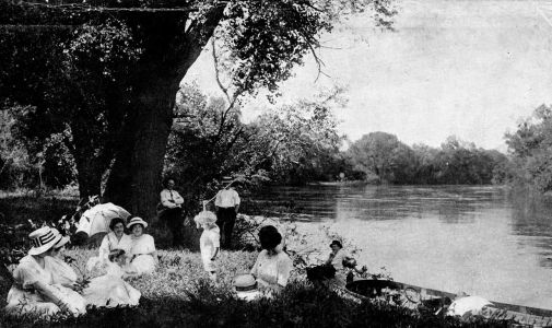 Picnic on the Feather River, 1927.  Courtesy of the Community Memorial Museum of Sutter County.