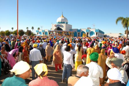 Yuba City Sikh Parade.  Courtesy of the Kang Family
