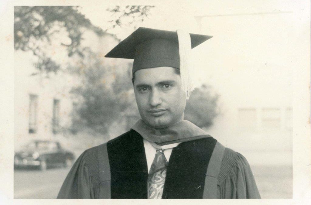 Ph.D. Graduation Ceremony, UC Davis, 1960