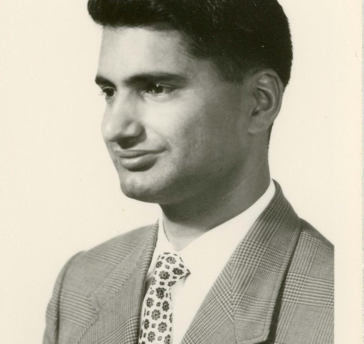 Gurdev Khush, Portait, Smiling, Circa Late 1950s