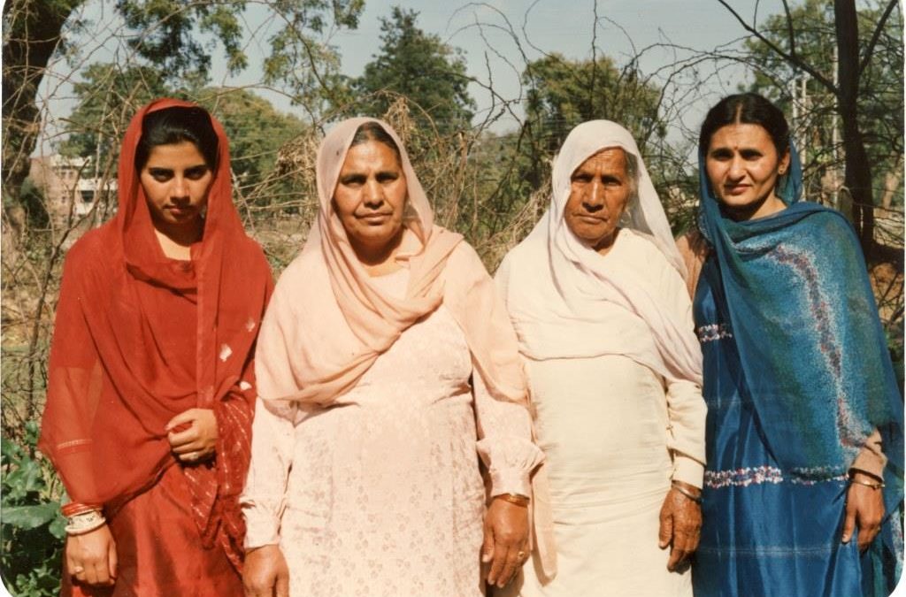 020 Four Women—Sukhjit on the Left, Punjab circa 1980s