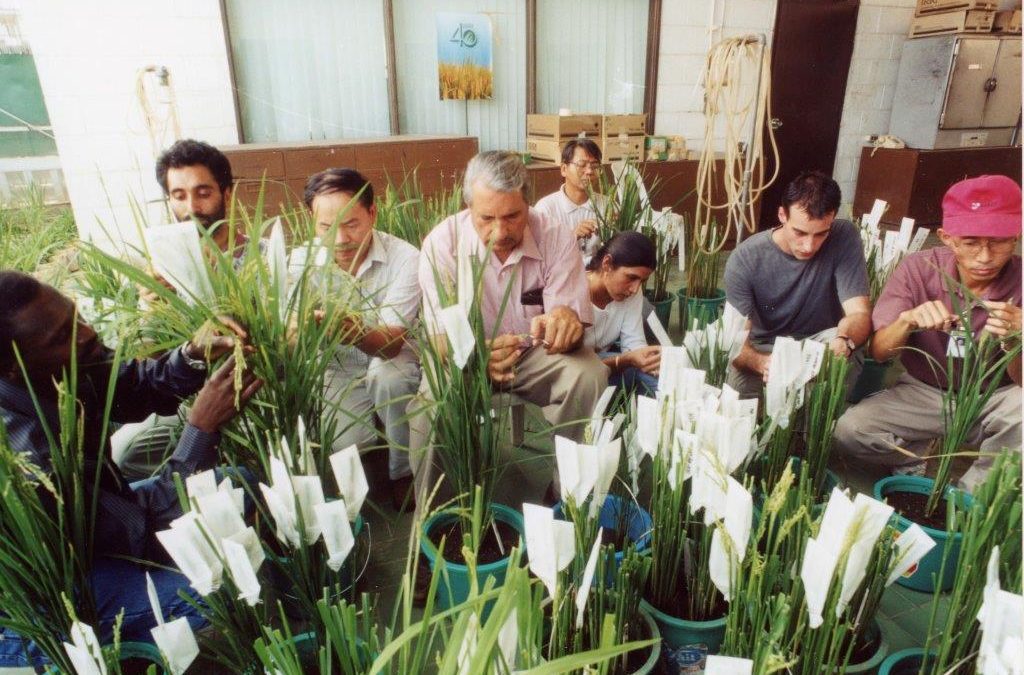 Khush with Student Trainees