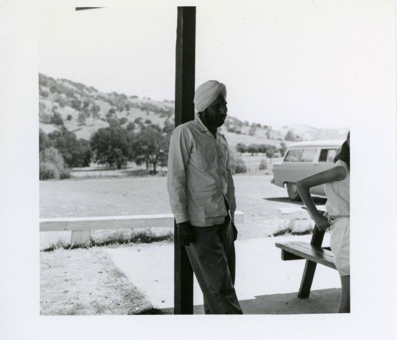 Everest Leaning on a Post, Circa 1960s